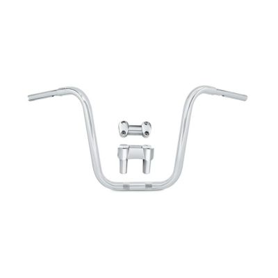 【56942-10B】ハーレー純正　16インチ・ファットエイプ・ハンドルバーキット／ライザー付<br>16 in. Fat Ape Handlebar Kit with Riser／EVOダイナ／M8ソフテイル／TCソフテイル／ダイナ／