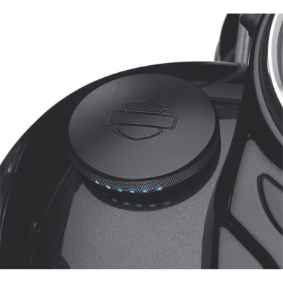 【75357-10A】ハーレー純正　LEDフュエルゲージ<br>Diamond Black LED Fuel Gauge／TCソフテイル／ダイナ