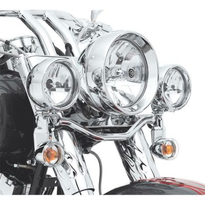 【68348-05】ハーレー純正　補助ライトバルブキット<br>Clear Lens with Vertical Reflector Optics Auxiliary Lamp Bulb Kit／EVOダイナ／ストリート／スポーツスター／ダイナ／