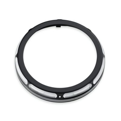 【61400319】ハーレー純正　7インチヘッドランプ トリムリング 14年以降 FLHT バースト<br>Burst Headlamp Trim Ring／EVOツーリング／M8ツーリング&トライク／TCツーリング&トライク