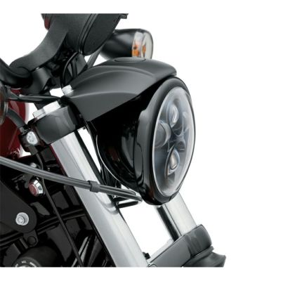 【67700116】ハーレー純正　ヘッドライトトリムリング／グロスブラック<br>Headlamp Trim Ring／EVOダイナ／TCソフテイル／スポーツスター／ダイナ／