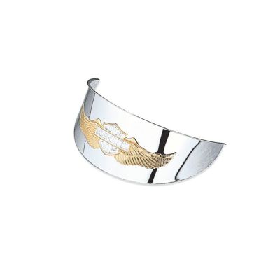 【67791-91T】ハーレー純正　ヘッドライト<br>Eagle Wing Headlamp Visor／EVOダイナ／ストリート／スポーツスター／ダイナ／
