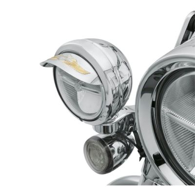 【67796-91T】ハーレー純正　パッシングライト<br>Eagle Wing Passing Lamp Visors／EVOダイナ／ストリート／スポーツスター／ダイナ／