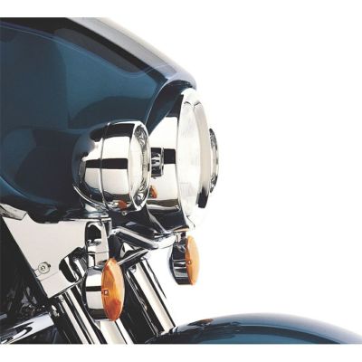 【69627-99】ハーレー純正　フレンチ・トリムリング・コレクション<br>Headlamp Trim Ring／EVOソフテイル／TCソフテイル／TCツーリング&トライク／ダイナ／
