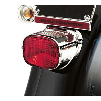 【68311-01】ハーレー純正　テールライトカラー／クローム<br>Tail Light Collar／EVOダイナ／M8ソフテイル／スポーツスター／ダイナ／