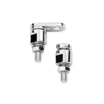 【68185-00】ハーレー純正　ターンシグナルスイベルアッセンブリーキット／クローム<br>Turn Signal Swivel Assembly Kit／EVOダイナ／M8ソフテイル／スポーツスター／ダイナ／