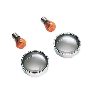 【69753-04】ハーレー純正　ブレット・リアターンシグナルレンズ<br>Rear Turn Signal Trim Ring Kit／EVOダイナ／ストリート／スポーツスター／ダイナ／