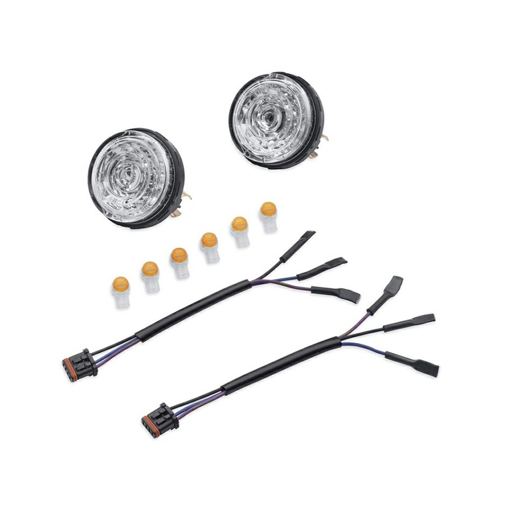 LEDブレット・ターンシグナル・インサートキット　アンバーLEDインサート01