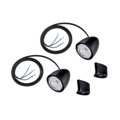 【67800978】ハーレー純正　LEDブレットターンシグナルキット／ブラック<br>LED Bullet Turn Signal Kit - Rear／M8ソフテイル