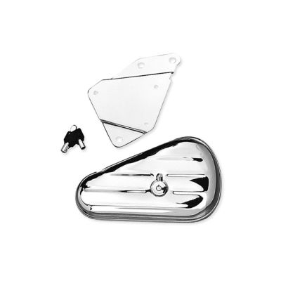 【64937-00A】ハーレー純正　ソフテイル・ツールボックス<br>Chrome Softail Toolbox／TCソフテイル