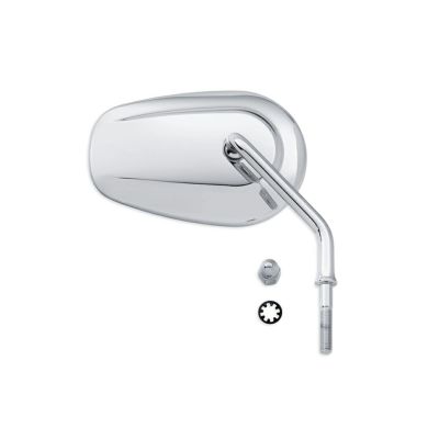 【91840-03B】ハーレー純正　テーパー・ミラー<br>Tapered Short Stem Mirror - Right Side／V-ROD／ストリート／スポーツスター／ダイナ／