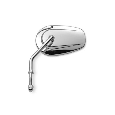 【91845-03B】ハーレー純正　テーパー・ミラー<br>Tapered Short Stem Mirror - Left Side／V-ROD／ストリート／スポーツスター／ダイナ／