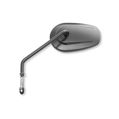 【91910-03B】ハーレー純正　テーパー・ミラー<br>Tapered Long Stem Mirror - Left Side／V-ROD／ストリート／スポーツスター／ダイナ／