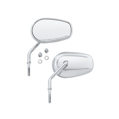 【92022-03A】ハーレー純正　テーパー・ミラー<br>Tapered Short Stem Mirrors／V-ROD／ストリート／スポーツスター／ダイナ／