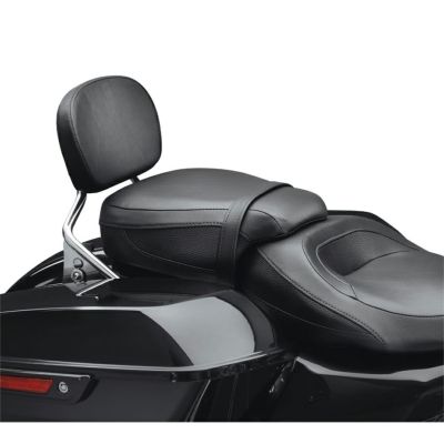 【52400141】ハーレー純正　ロープロファイル・パッセンジャーピリオン／スムーズビニール<br>Low-Profile Passenger Pillion - Black Smooth Vinyl／EVOツーリング／M8ツーリング&トライク／TCツーリング&トライク