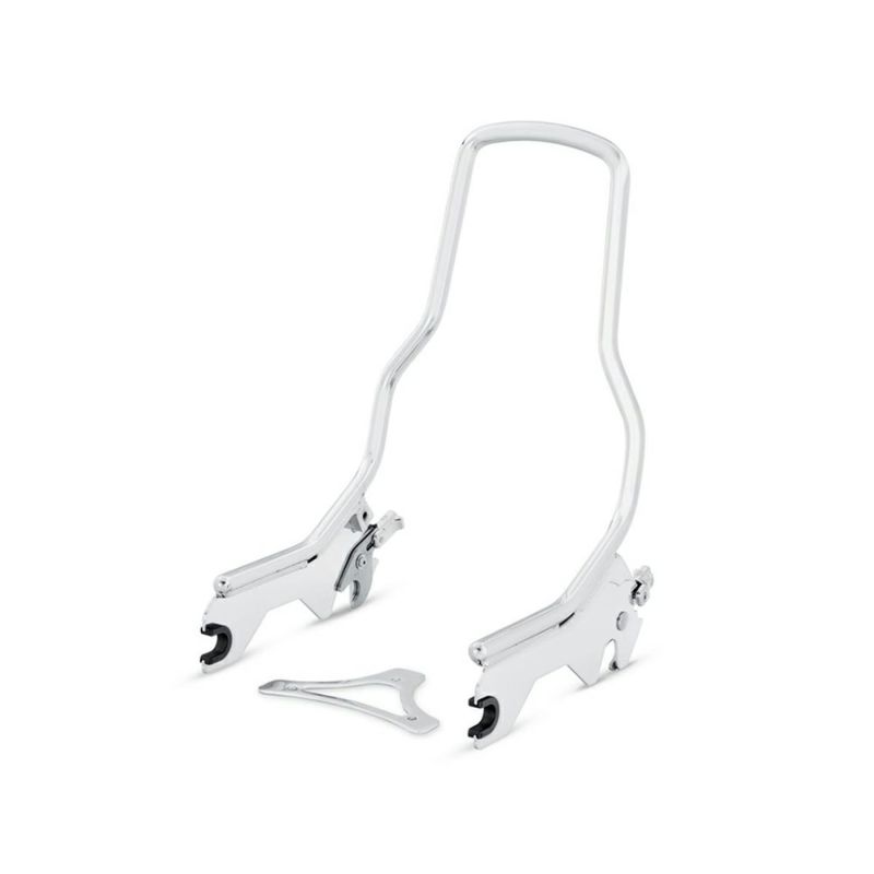 【52300442】ハーレー純正　ホールドファスト・シーシーバーアップライト, HoldFast Sissy Bar Upright -  Standard Height - Chrome／M8ソフテイル