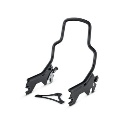 【52300448】ハーレー純正　ホールドファスト・シーシーバーアップライト<br>HoldFast Sissy Bar Upright - Short - Gloss Black／M8ソフテイル