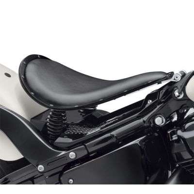 【52000314】ハーレー純正　スムーズブラックレザー・ソロサドル<br>Leather Solo Saddle／M8ソフテイル