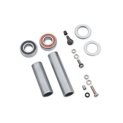【43878-08B】ハーレー純正　ホイールインストールキット<br>25mm Axle Rear Wheel Installation Kit