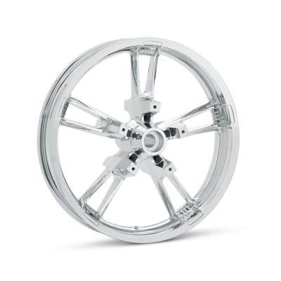 【43300336】ハーレー純正　エンフォーサー・カスタムホイール　19インチ・フロント<br>Mirror Chrome Enforcer 19 in. Front Wheel