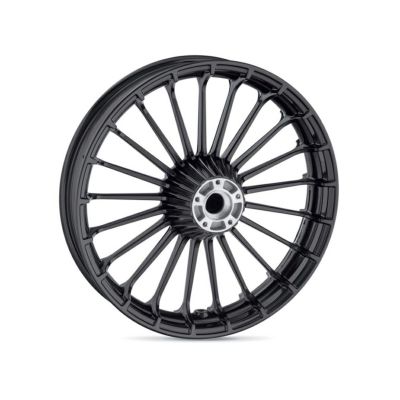 【43300640】ハーレー純正　タービン・カスタムホイール　19インチ・フロント<br>Turbine 19 in. Front Wheel