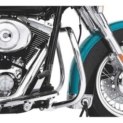 【49004-00A】ハーレー純正　エンジンガード／クローム<br>Front Engine Guard Kit