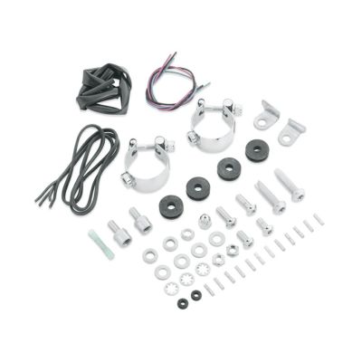 【58361-03】ハーレー純正　ウインドシールドドッキングハードウェア／ ターンシグナルリロケーションキット <br>Windshield Docking Hardware and Turn Signal Relocation Kit