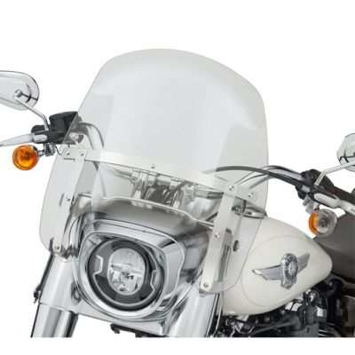 【57400367】ハーレー純正　ウインドスプリッター・デタッチャブル・コンパクト・ウインドシールド<br>Wind Splitter Detachable Compact 15 in. Windshield