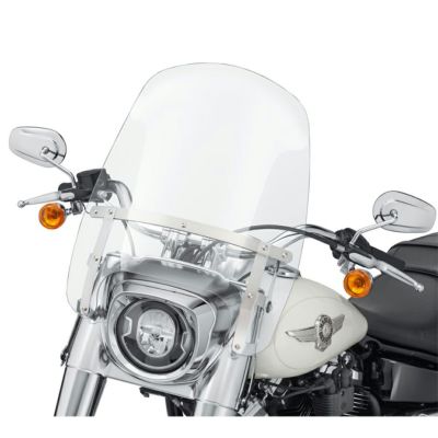 【57400368】ハーレー純正　ウインドスプリッター・デタッチャブル・コンパクト・ウインドシールド<br>Wind Splitter Detachable Compact 19 in. Windshield