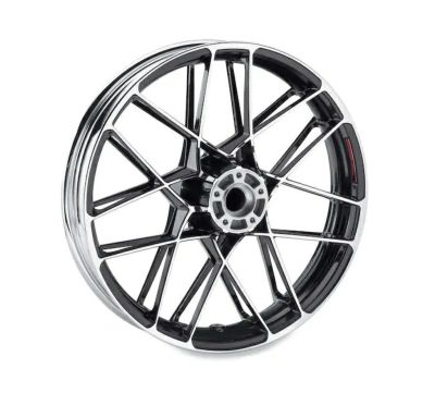 【43300672】ハーレー純正 フュージティブ・ホイール/19インチ・フロント/コントラストクローム<br>Fugitive 19 in. Front Wheel