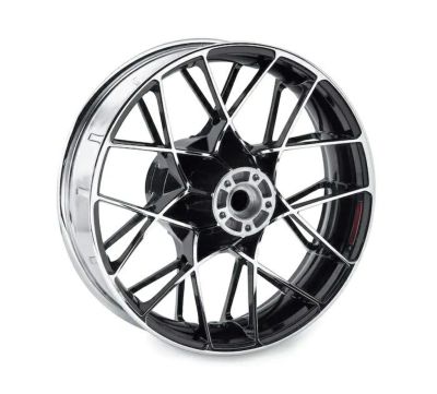 【40900660】ハーレー純正 ヒュージティブ・ホイール/16インチ・リア/コントラストクローム<br>Fugitive 18 in. Rear Wheel