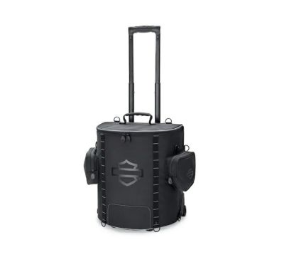 【93300126】ハーレー純正 オニキス・プレミアム・ラゲッジコレクション・バックシートローラバック<br>Onyx Premium Luggage Backseat Roller Bag