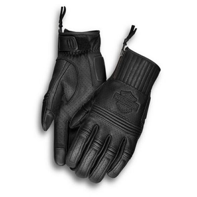 HARLEY-DAVIDSON 純正（ハーレーダビッドソン）メンズ レイトン・パーフォレーテッド・レザーグローブ 98381-19VM