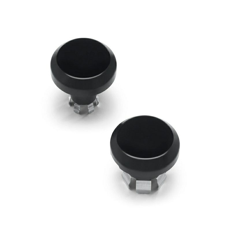 ハーレー純正フロントアクスルナット(取付キット付き)　美品 MOTOR フロントアクスルナットキットカバー ブラック - Harley