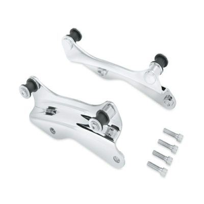 【52300353】ハーレー純正　 4ポイント・ドッキングハードウェアキット-クローム/ツーリング<br>4-Point Docking Hardware Kit