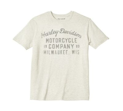 HARLEY-DAVIDSON 純正（ハーレーダビッドソン） メンズ カーシブフォントグラフィックTシャツ_96150-22VM