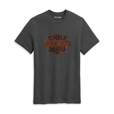 HARLEY-DAVIDSON 純正（ハーレーダビッドソン）メンズヘリテージバー＆シールドロゴTシャツ_96352-21VM