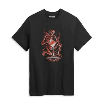 HARLEY-DAVIDSON 純正（ハーレーダビッドソン）メンズフォージドH-DグラフィックTシャツ_96440-21VM