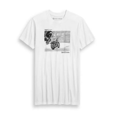 HARLEY-DAVIDSON 純正（ハーレーダビッドソン）メンズ スケート＆ライド Tシャツ_96334-20VH