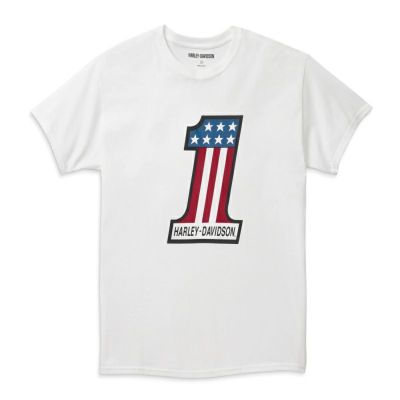 HARLEY-DAVIDSON 純正（ハーレーダビッドソン）メンズ#1レースグラフィックTシャツ_99136-22VM