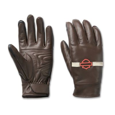 HARLEY-DAVIDSON 純正（ハーレーダビッドソン）メンズ ビクトリーレーン レザーグローブ_98104-23VM