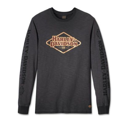 HARLEY-DAVIDSON 純正（ハーレーダビッドソン）メンズ120周年記念ロングスリーブTシャツ_96548-23VM