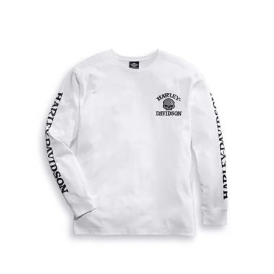 HARLEY-DAVIDSON 純正（ハーレーダビッドソン）メンズ スカル ロングスリーブTシャツ_99092-14VM