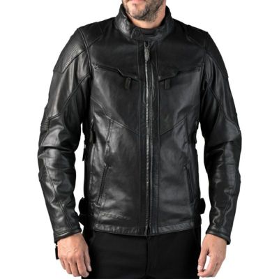 HARLEY-DAVIDSON 純正（ハーレーダビッドソン）メンズ FXRG(R)Triple Vent Systemウォータープルーフ・レザージャケット_ 98038-19AC