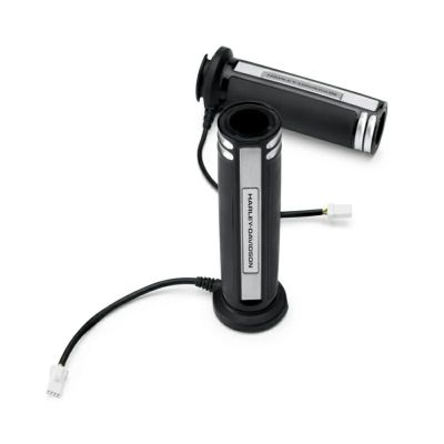 【56100488】ハーレー純正　エンパイア ヒーテッドハンドグリップ/ブラックマシンカットEmpire Heated Hand Grips