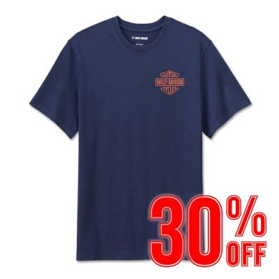 HARLEY-DAVIDSON 純正（ハーレーダビッドソン）メンズ ナイトレインTシャツ_96795-23VM