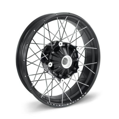 【40900814】ハーレー純正　17インチスポークホイール - リア/パンアメリカ Laced 17 in. Rear Wheel