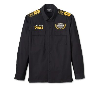 HARLEY-DAVIDSON 純正（ハーレーダビッドソン）メンズ トロフィー ロングスリーブ メカニックシャツ_96463-24VM