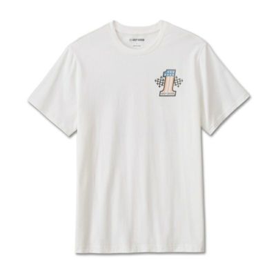 HARLEY-DAVIDSON 純正（ハーレーダビッドソン）メンズ #1 レーシングTシャツ_96428-24VM