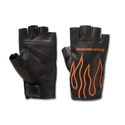 HARLEY-DAVIDSON 純正（ハーレーダビッドソン）ウィメンズ イグナイト・フィンガーレスレザーグローブ_98208-24VW